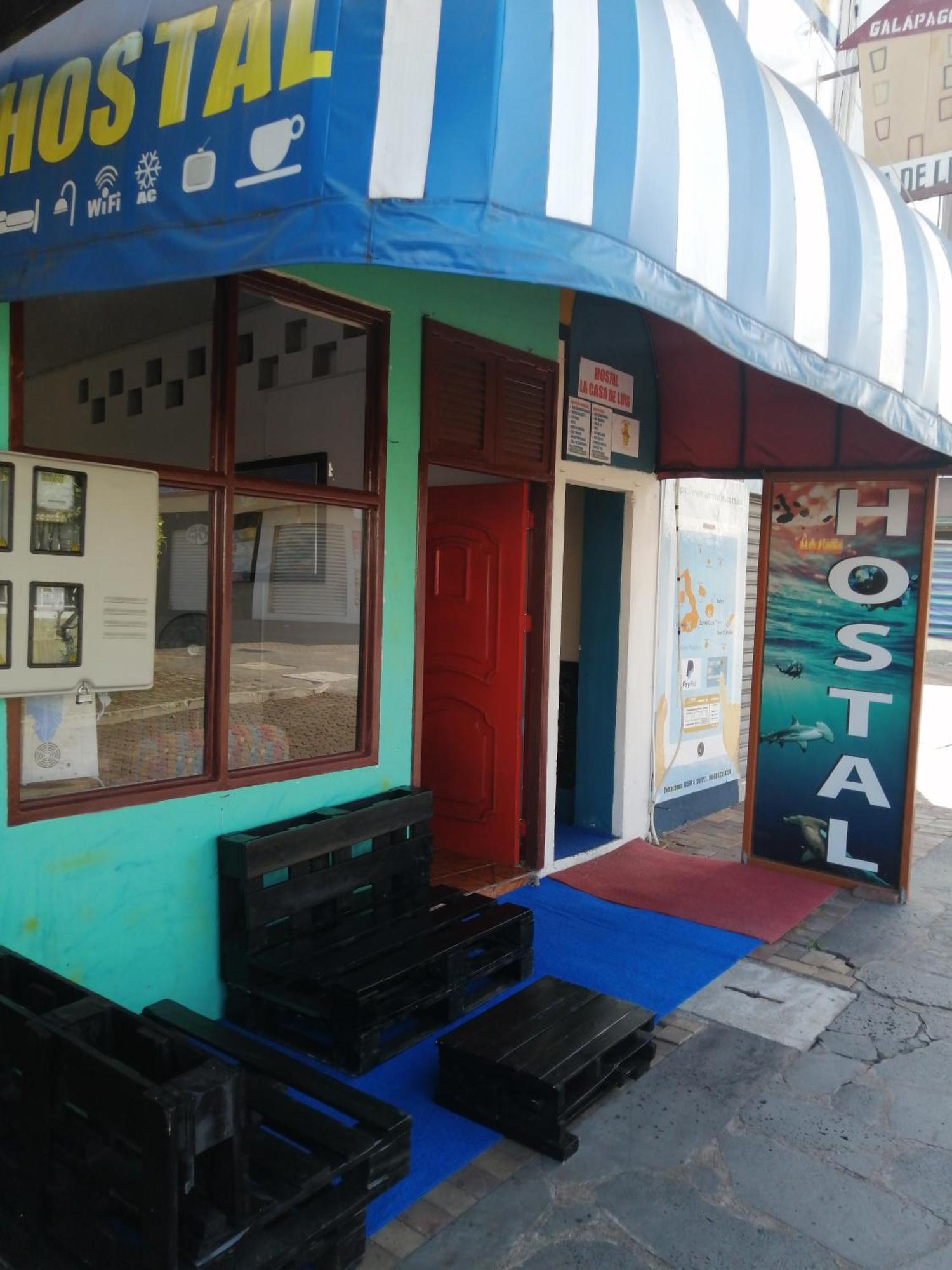 Hostal La Casa De Luis ปูแอร์โต บาเกริโซ โมเรโน ภายนอก รูปภาพ